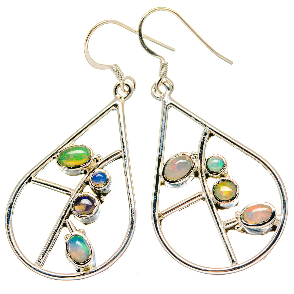 Labradorite Rings handcrafted by Ana Silver Co - EARR423422