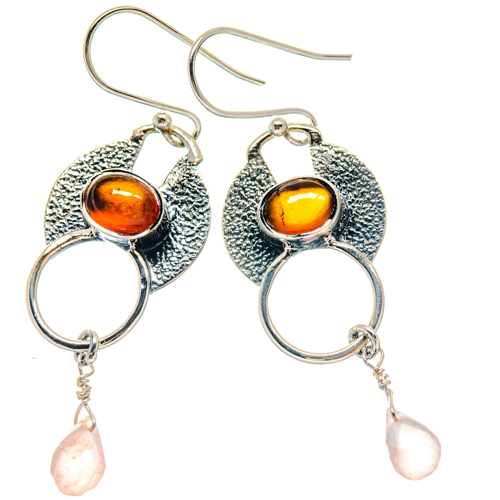 Fossil Coral Earrings handcrafted by Ana Silver Co - EARR423448