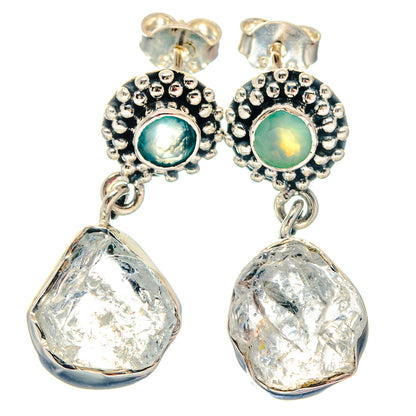 Laguna Lace Agate Pendants handcrafted by Ana Silver Co - EARR423467