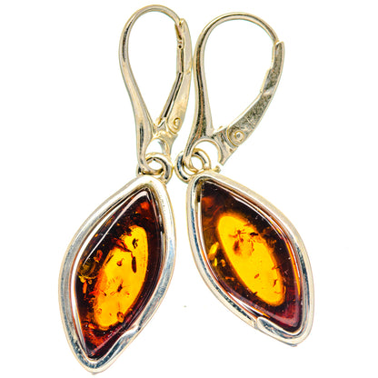 Baltic Amber Earrings handcrafted by Ana Silver Co - EARR423529