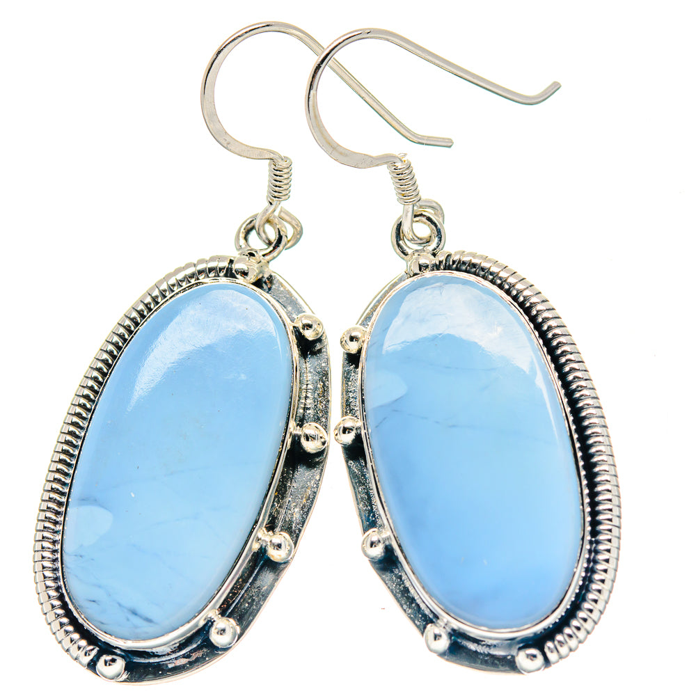 Owyhee Opal Earrings handcrafted by Ana Silver Co - EARR423532