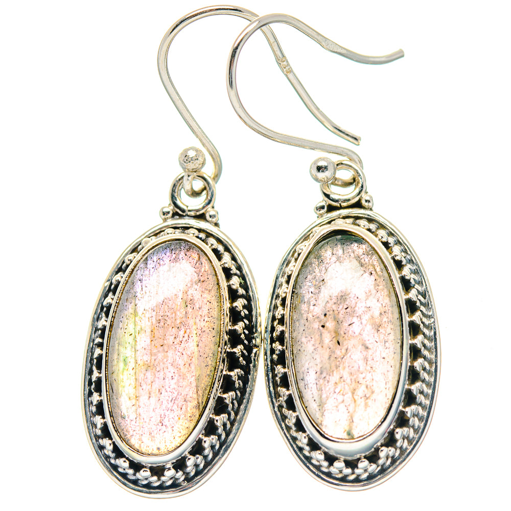 Labradorite Earrings handcrafted by Ana Silver Co - EARR423538