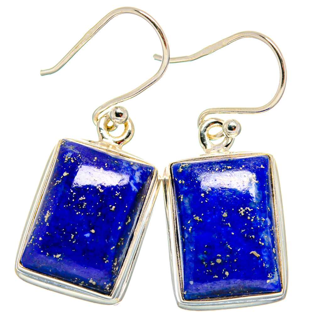 Lapis Lazuli Earrings handcrafted by Ana Silver Co - EARR423773