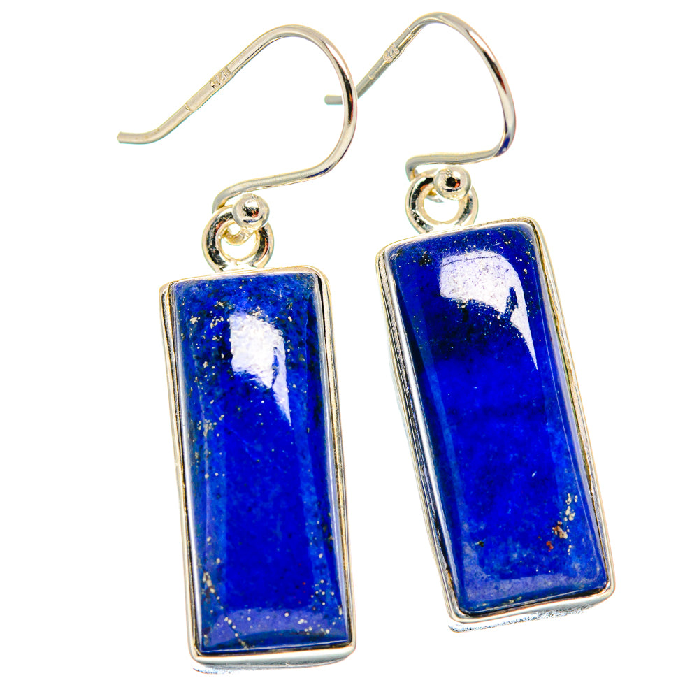 Lapis Lazuli Earrings handcrafted by Ana Silver Co - EARR423799