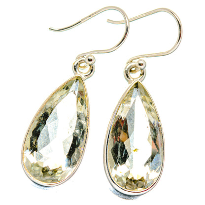 Green Amethyst Earrings handcrafted by Ana Silver Co - EARR423809