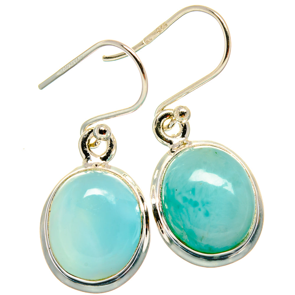 Larimar Earrings handcrafted by Ana Silver Co - EARR423844