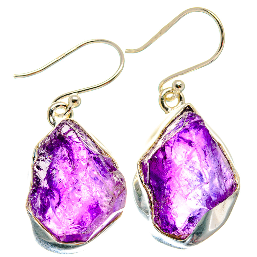Amethyst Earrings handcrafted by Ana Silver Co - EARR423848 - Photo 2