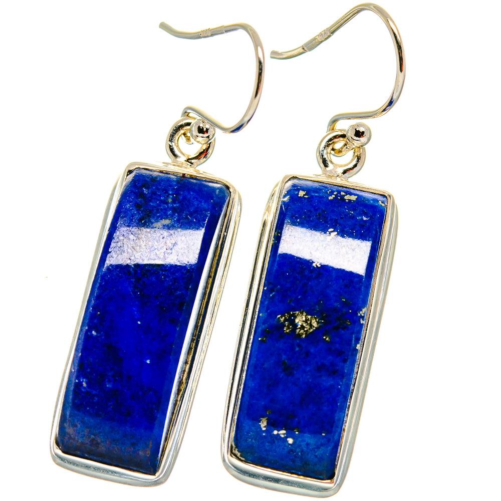 Lapis Lazuli Earrings handcrafted by Ana Silver Co - EARR423850