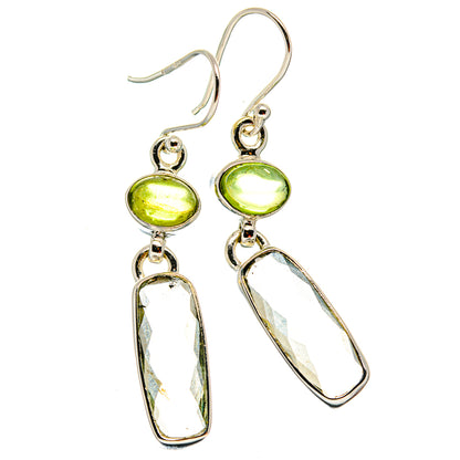 White Quartz Earrings handcrafted by Ana Silver Co - EARR423853