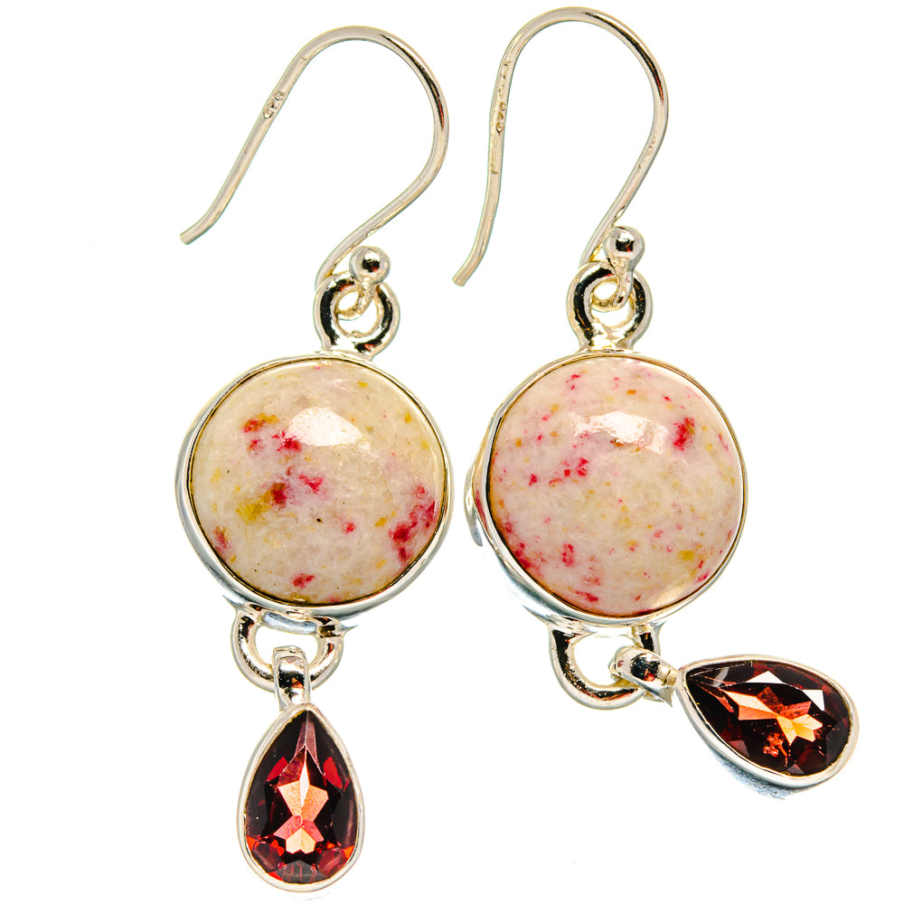 Cinnabar Earrings handcrafted by Ana Silver Co - EARR423861