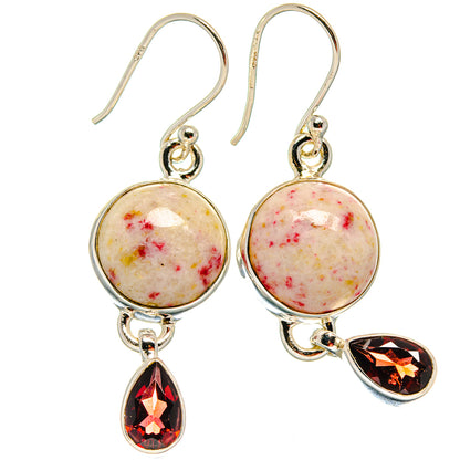 Cinnabar Earrings handcrafted by Ana Silver Co - EARR423861