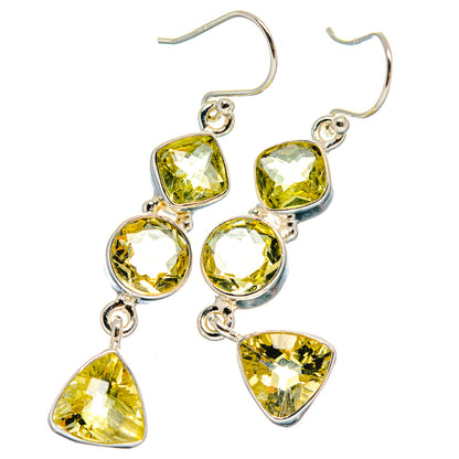 Citrine Earrings handcrafted by Ana Silver Co - EARR423918