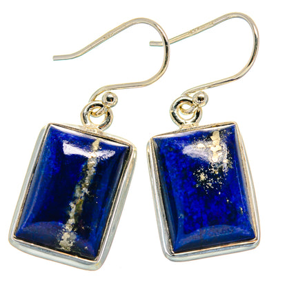 Lapis Lazuli Earrings handcrafted by Ana Silver Co - EARR423942