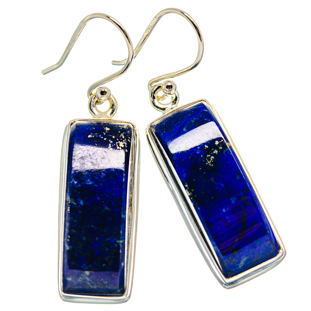 Lapis Lazuli Earrings handcrafted by Ana Silver Co - EARR423952
