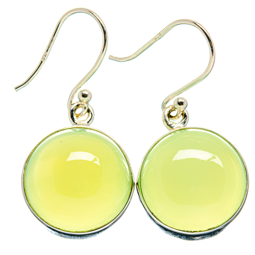 Chalcedony Earrings handcrafted by Ana Silver Co - EARR423957