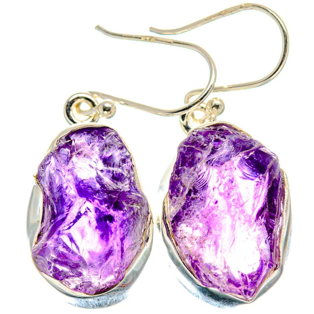 Amethyst Earrings handcrafted by Ana Silver Co - EARR423960