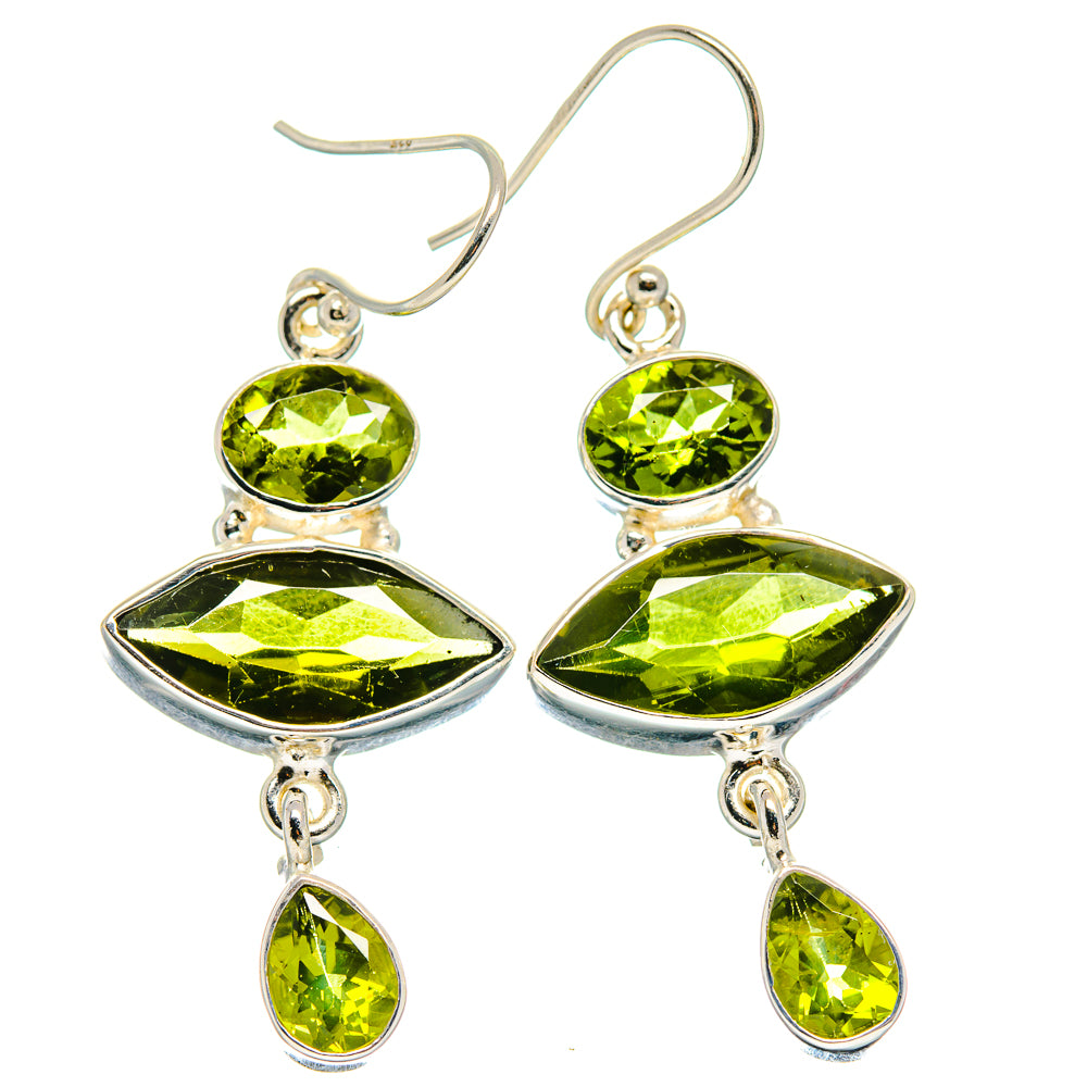 Peridot Earrings handcrafted by Ana Silver Co - EARR423961