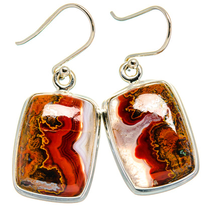 Moroccan Agate Earrings handcrafted by Ana Silver Co - EARR423966