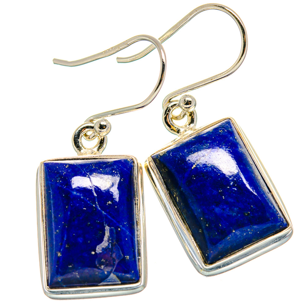 Lapis Lazuli Earrings handcrafted by Ana Silver Co - EARR423978