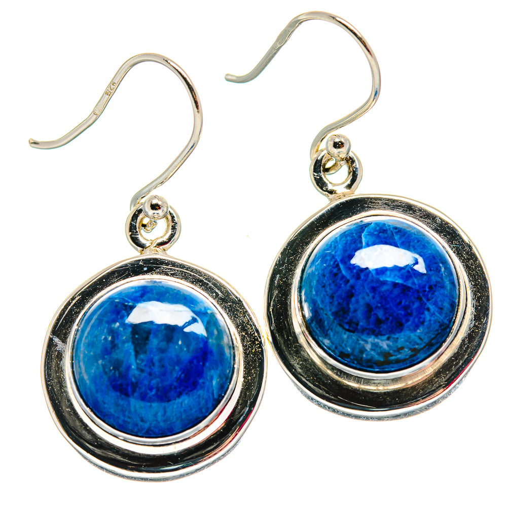 Chrysocolla Earrings handcrafted by Ana Silver Co - EARR424048