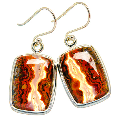 Moroccan Agate Earrings handcrafted by Ana Silver Co - EARR424052