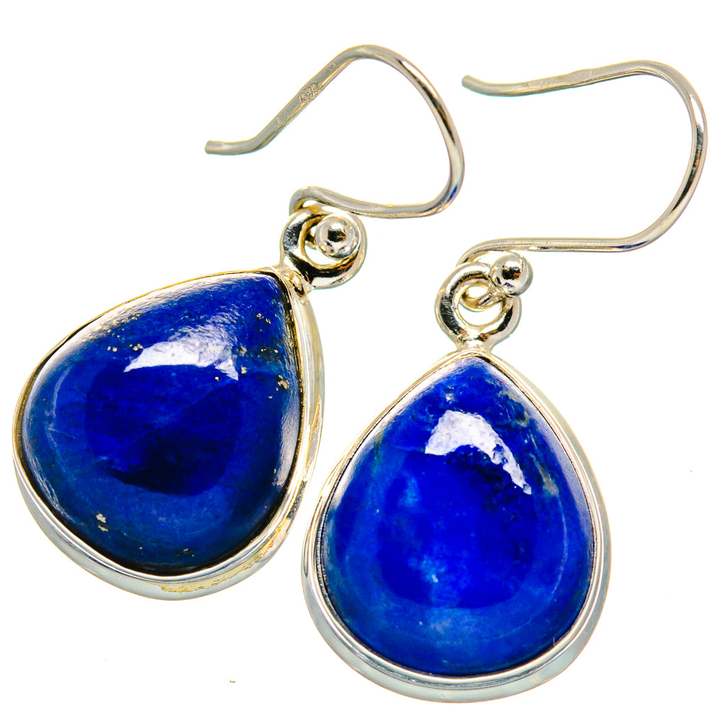 Lapis Lazuli Earrings handcrafted by Ana Silver Co - EARR424071