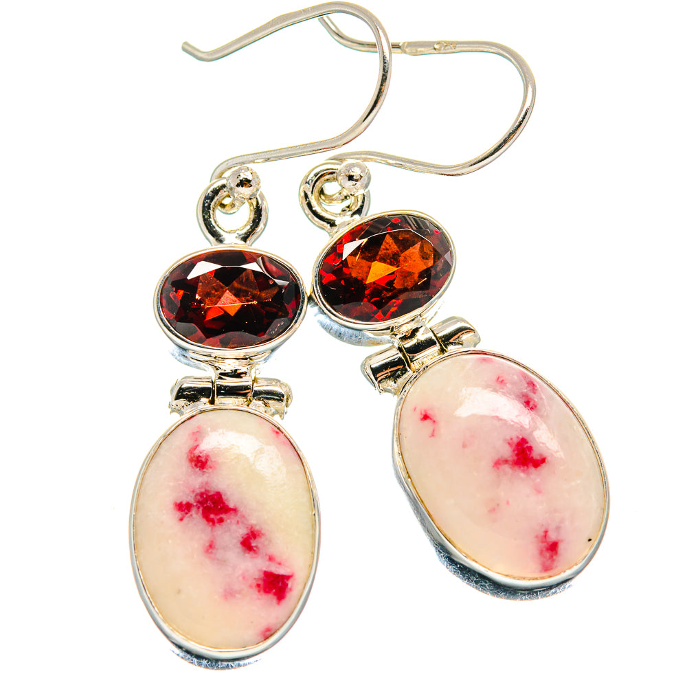 Cinnabar Earrings handcrafted by Ana Silver Co - EARR424103