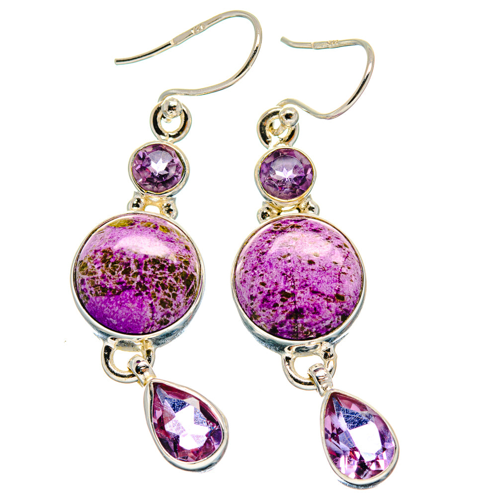 Stichtite Earrings handcrafted by Ana Silver Co - EARR424129