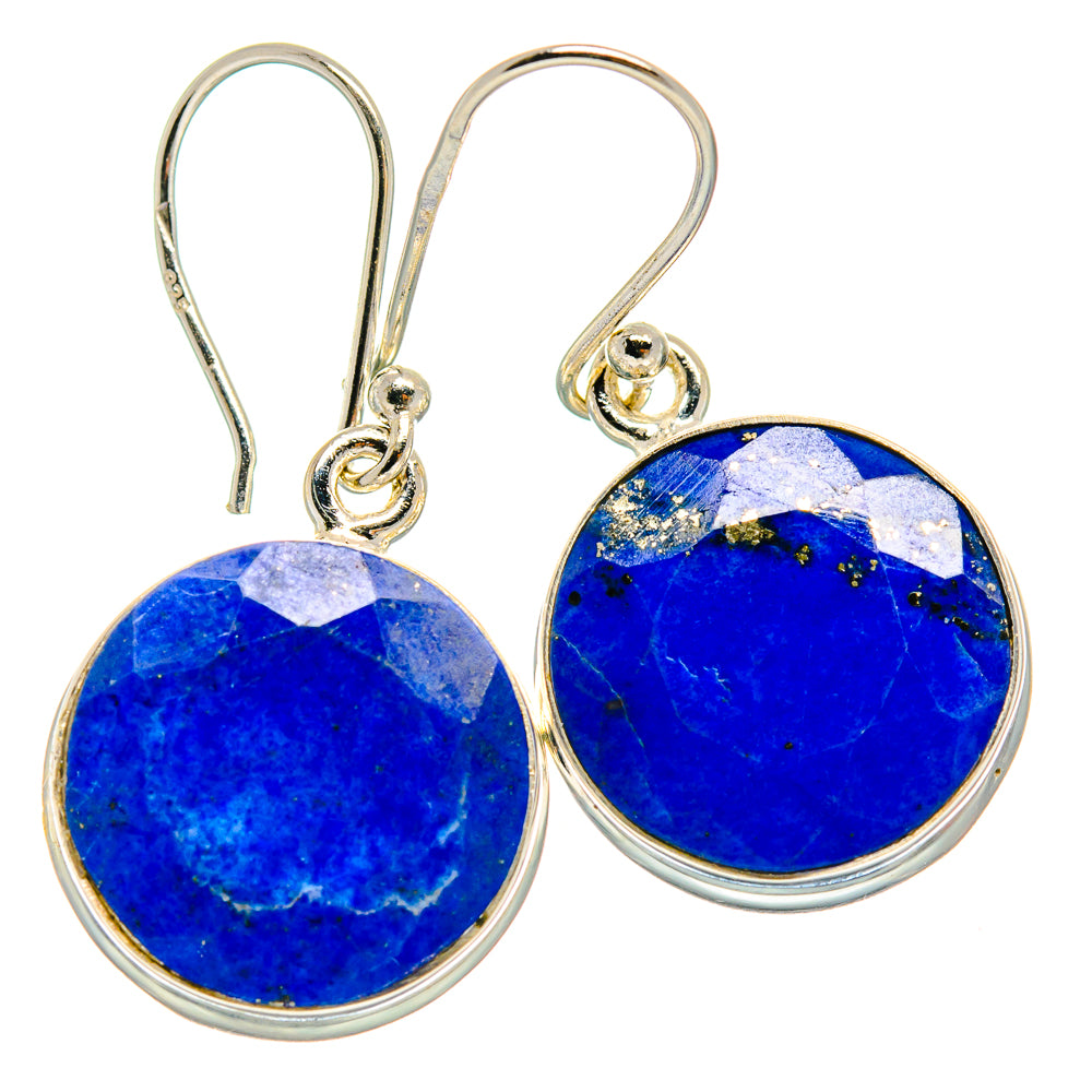 Lapis Lazuli Earrings handcrafted by Ana Silver Co - EARR424134