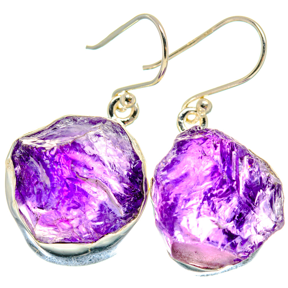 Amethyst Earrings handcrafted by Ana Silver Co - EARR424136 - Photo 2