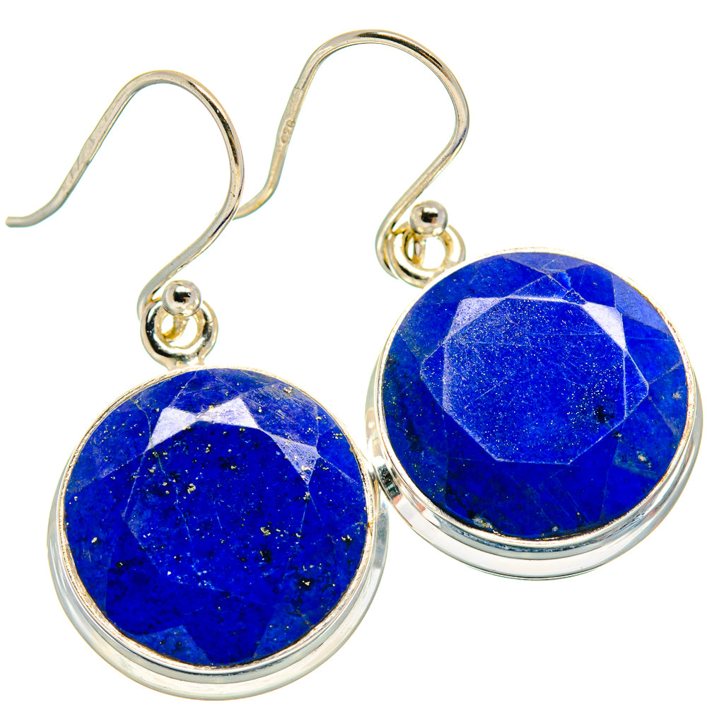 Lapis Lazuli Earrings handcrafted by Ana Silver Co - EARR424141