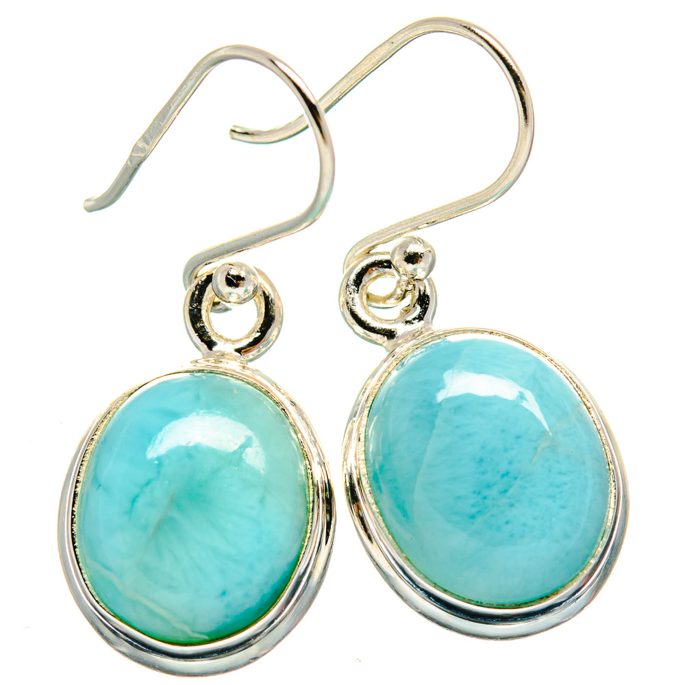 Larimar Earrings handcrafted by Ana Silver Co - EARR424156
