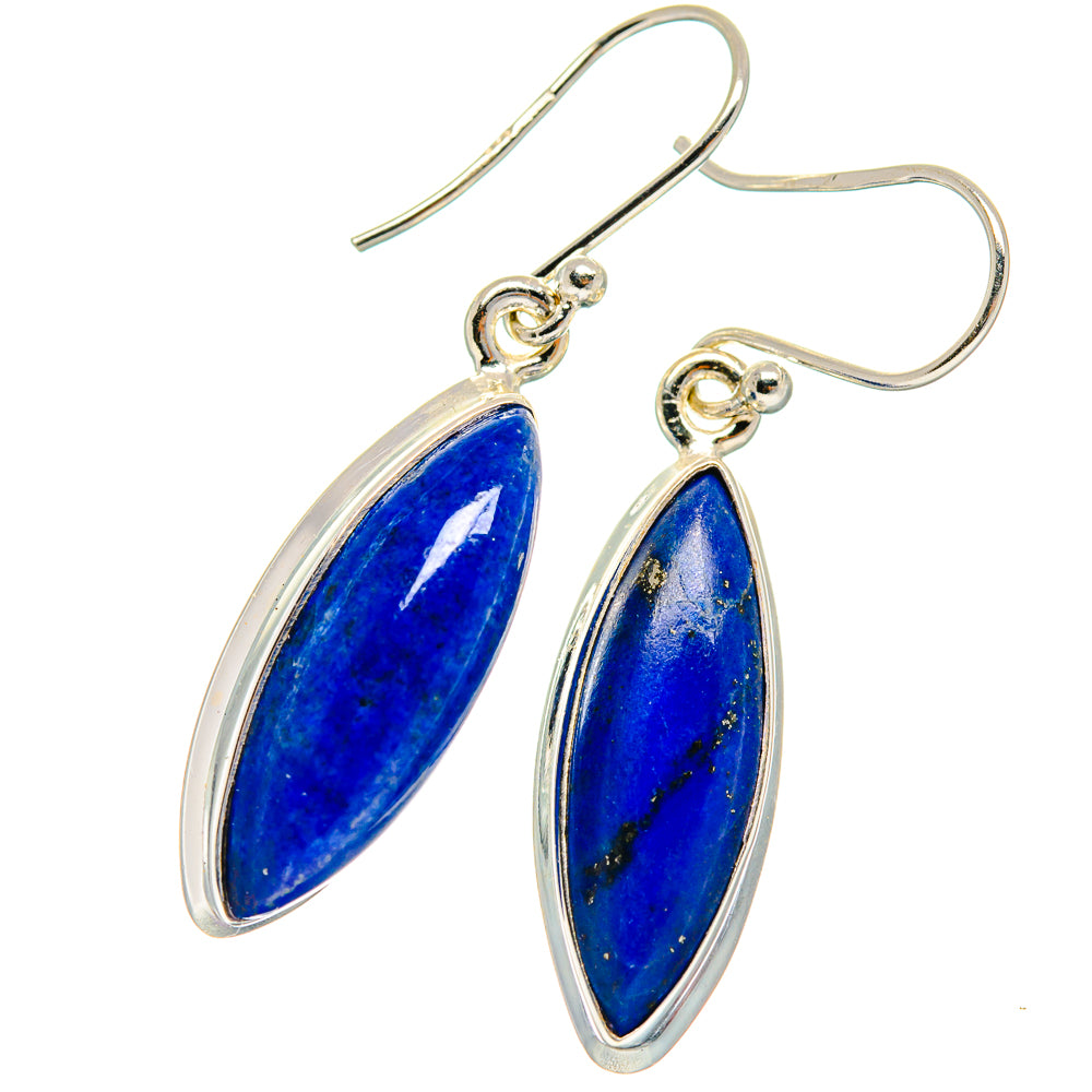 Lapis Lazuli Earrings handcrafted by Ana Silver Co - EARR424168