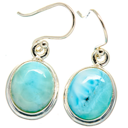 Larimar Earrings handcrafted by Ana Silver Co - EARR424176