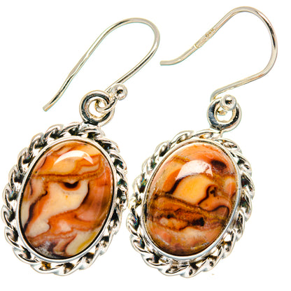 Mookaite Earrings handcrafted by Ana Silver Co - EARR424181