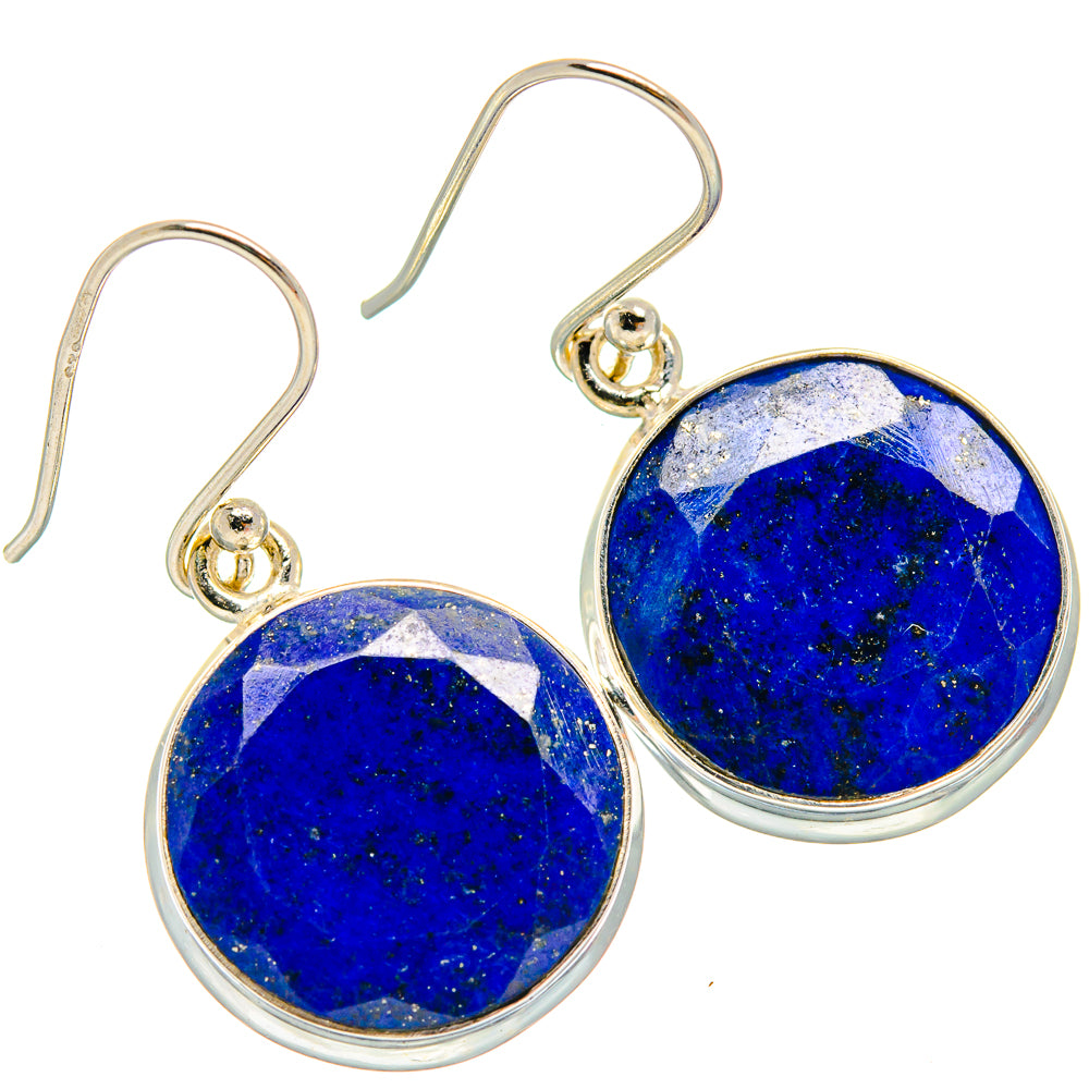 Lapis Lazuli Earrings handcrafted by Ana Silver Co - EARR424208
