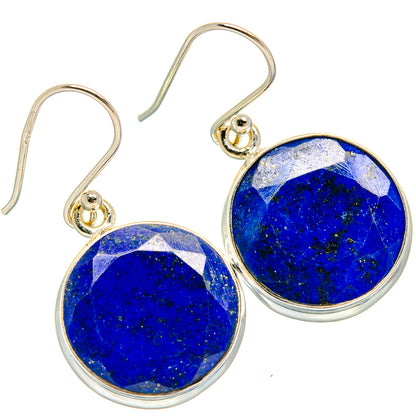 Lapis Lazuli Earrings handcrafted by Ana Silver Co - EARR424208