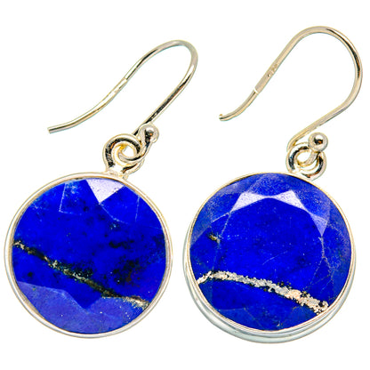 Lapis Lazuli Earrings handcrafted by Ana Silver Co - EARR424217