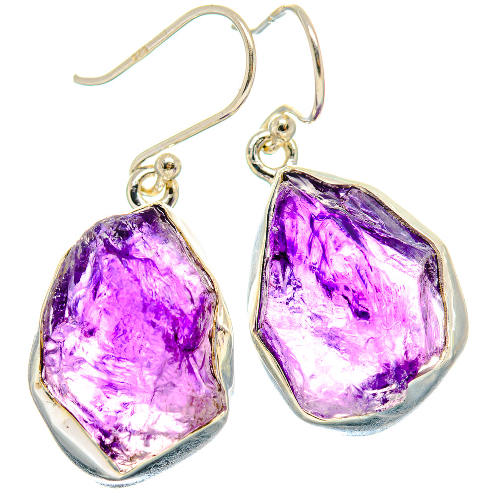 Amethyst Earrings handcrafted by Ana Silver Co - EARR424243