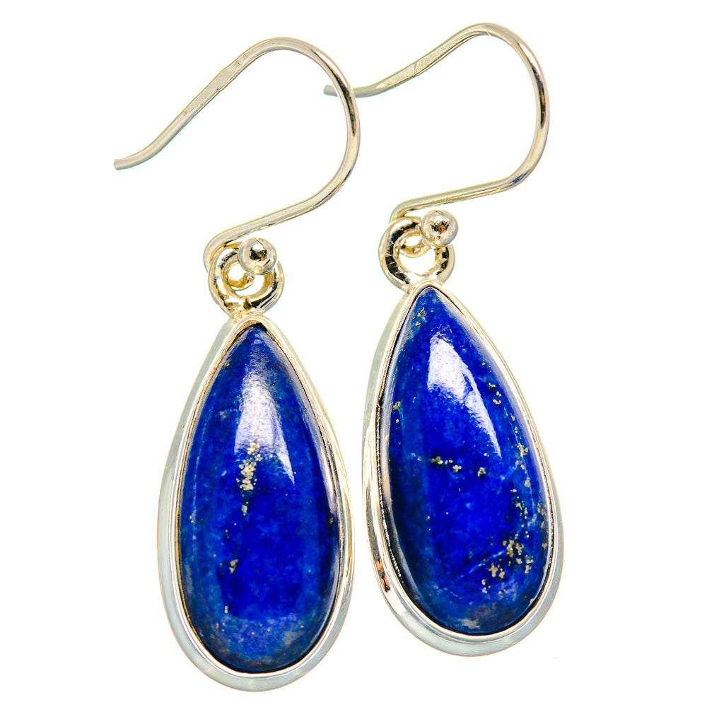 Lapis Lazuli Earrings handcrafted by Ana Silver Co - EARR424246