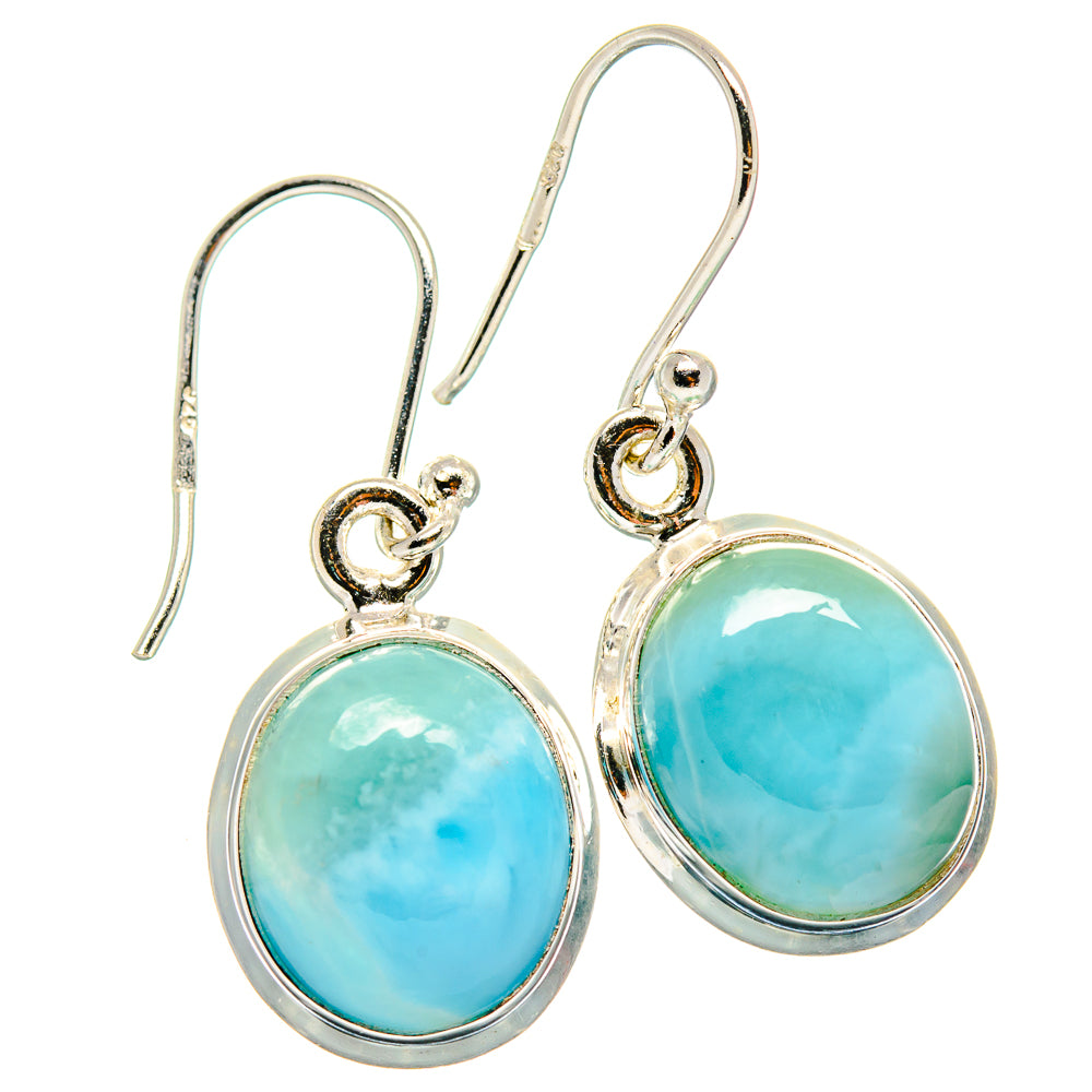 Larimar Earrings handcrafted by Ana Silver Co - EARR424251