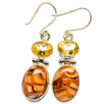 Mookaite Earrings handcrafted by Ana Silver Co - EARR424252