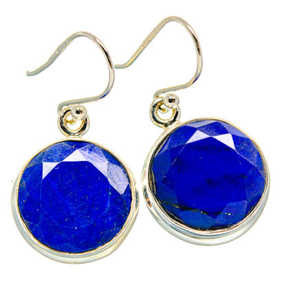 Lapis Lazuli Earrings handcrafted by Ana Silver Co - EARR424263