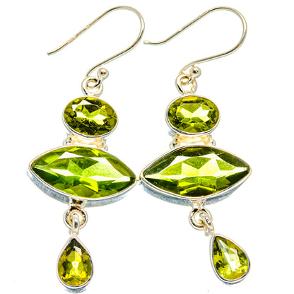 Peridot Earrings handcrafted by Ana Silver Co - EARR424264