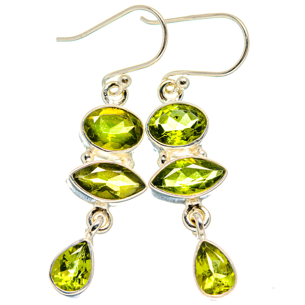 Peridot Earrings handcrafted by Ana Silver Co - EARR424265