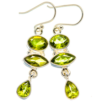 Peridot Earrings handcrafted by Ana Silver Co - EARR424265