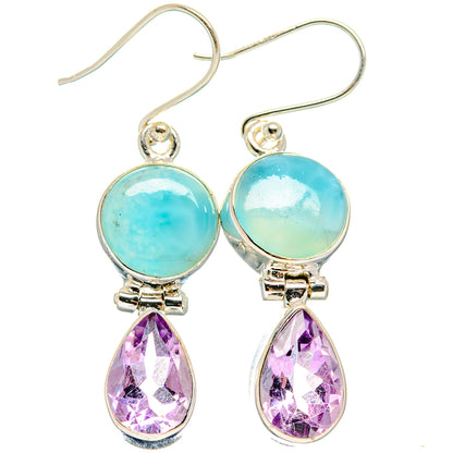 Larimar Earrings handcrafted by Ana Silver Co - EARR424272