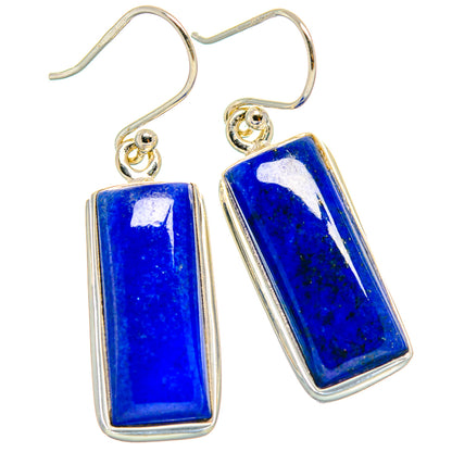 Lapis Lazuli Earrings handcrafted by Ana Silver Co - EARR424274