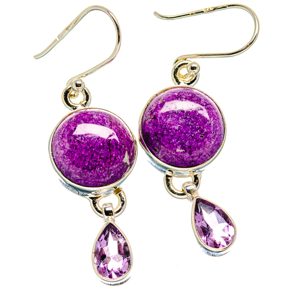 Stichtite Earrings handcrafted by Ana Silver Co - EARR424279