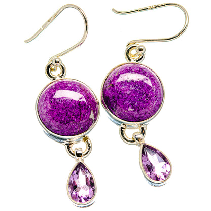 Stichtite Earrings handcrafted by Ana Silver Co - EARR424279